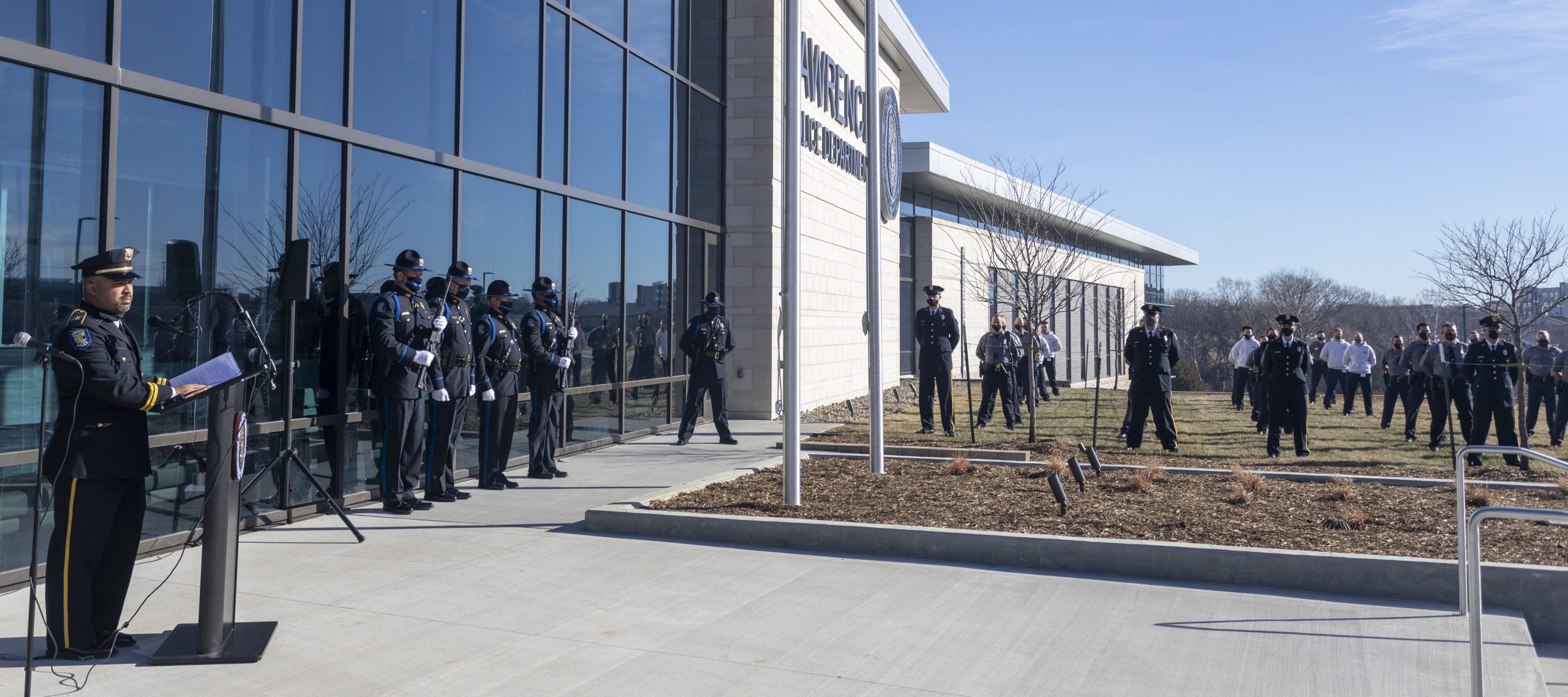 Lawrence police department marks 'historic occasion' with opening of its nearly $20M headquarters | News, Sports, Jobs - Lawrence Journal-World: news, information, headlines and events in Lawrence, Kansas - Vimarsana News